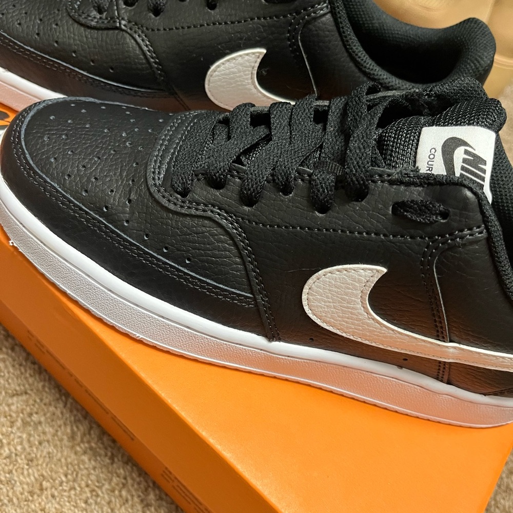 Black Nike Air Force Shoes / Tennis Shoes / Sneakers / Nike